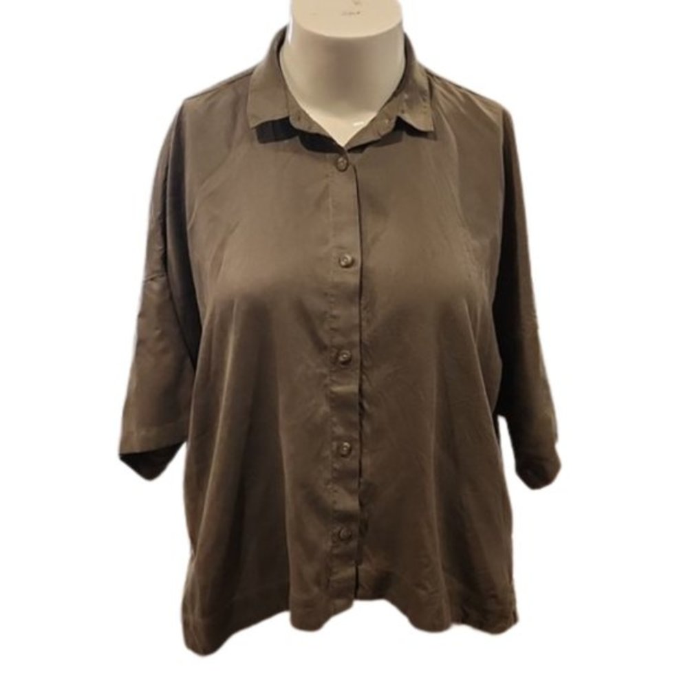 Everlane Short-Sleeve Square Shirt
